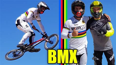 Je DÉfie Le Champion Du Monde De Bmx Race Youtube