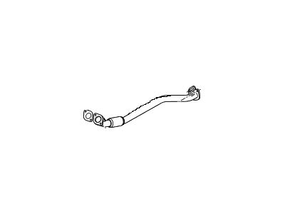 28615 3M500 Genuine Hyundai Front Muffler Assembly Right