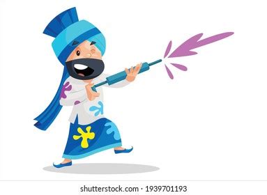 7,013 Holi Pichkari Stock Vectors, Images & Vector Art | Shutterstock