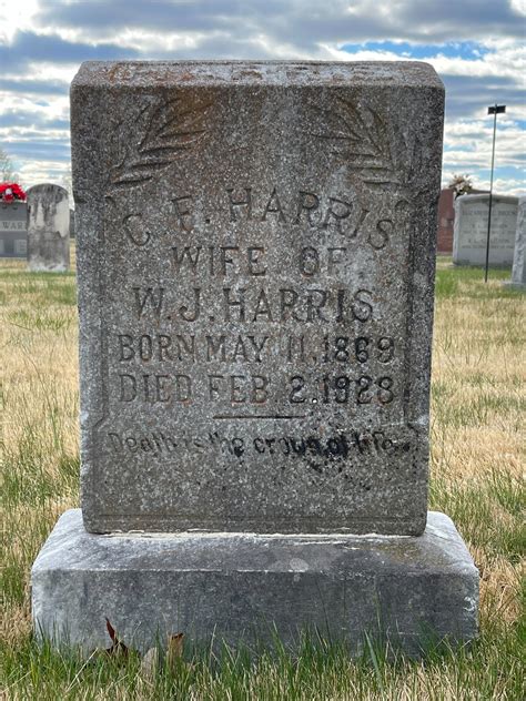 Corinna Flag “Rinna” Taylor Harris (1869-1928) - Find a Grave Memorial