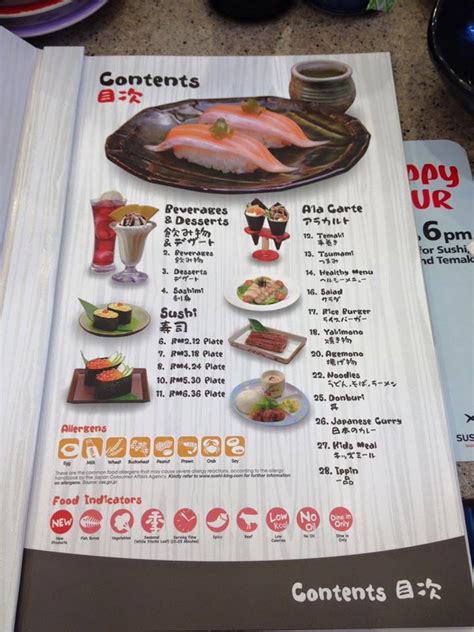 Sushi King Menu Price 2020 Atelier Yuwa Ciao Jp