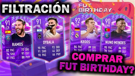 EL MEJOR SBC FUT BIRTHDAY FILTRADO CUÁNDO COMPRAR FUT BIRTHDAY SE