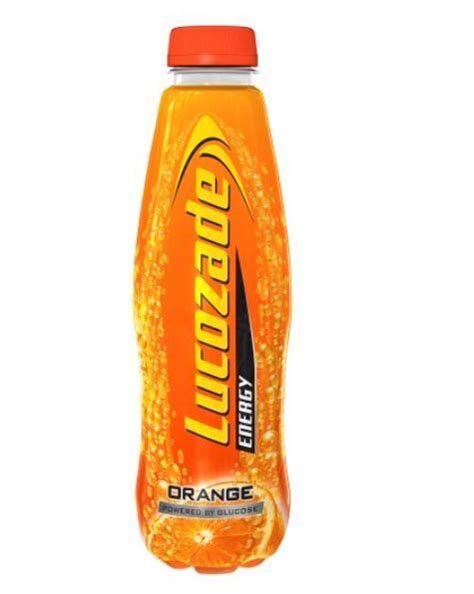 Laranja De Bebida Energ Tica Lucozade Ml Embalagem De