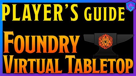 Foundry Vtt Players Guide Dungeons Dragons E Youtube