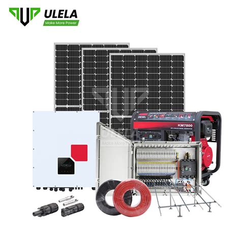 Ulela Kw Solar Power System Manufacturers Odm Custom Kw Solar Panel