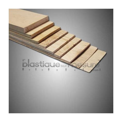 Planche de balsa épaisseur 4 mm