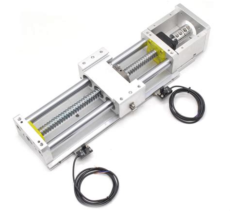 Electric Linear Stage Actuator Length 100mm Ballscrew 1605 Double