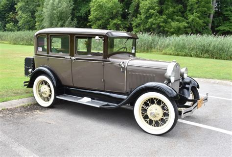 Restored Ford Model A Town Sedan By Briggs In Ford Models