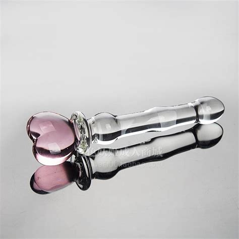 Candiway Cute Smooth Crystal Glass Anal Plug Vaginal Anal Beads Plug