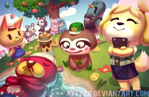 Animal Crossing New Leaf By Attyca On Deviantart