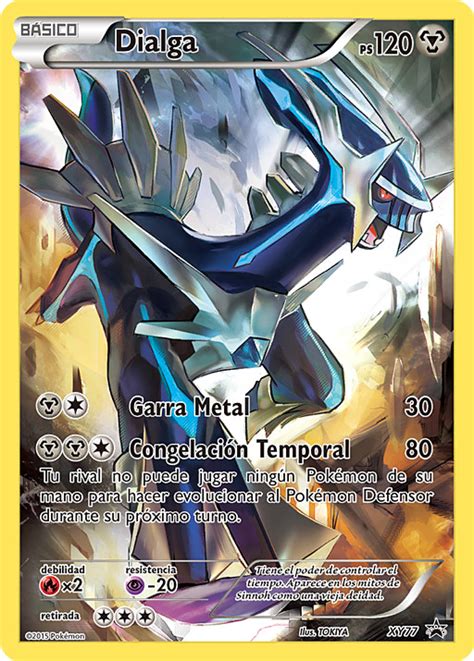 Dialga XY77 XY Cartas Promocionales Pokémon Paraíso