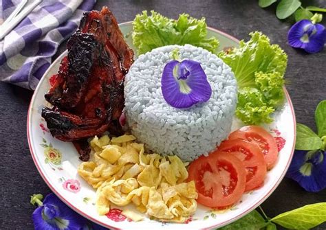 Resep Nasi Uduk Fiber Cream Bunga Telang Oleh Suzanmomduor Cookpad