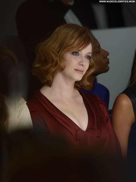 Christina Hendricks Fashion Show Fashion Show Celebrity Beautiful Babe