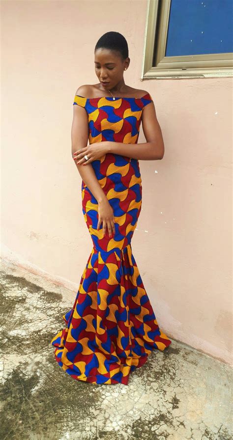 African Print Fashion Ntoma Ankara Kitenge African Gown African