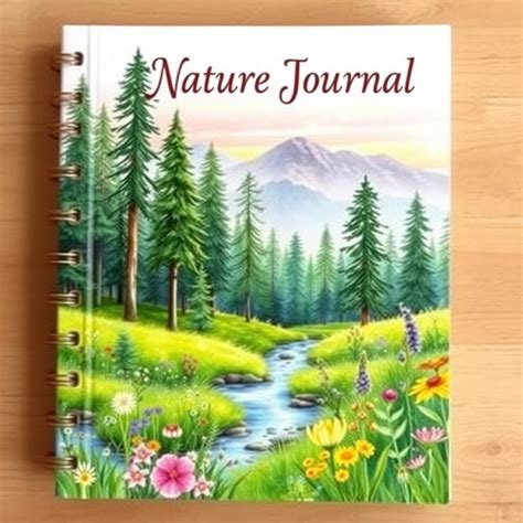 Nature Journal Cover Design