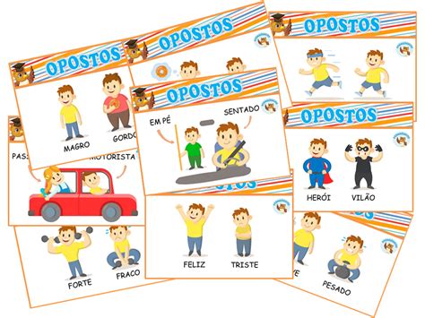 O Que Significa A Palavra Oposta - Palavras Opostas - Pedagógicos VIP | Hotmart