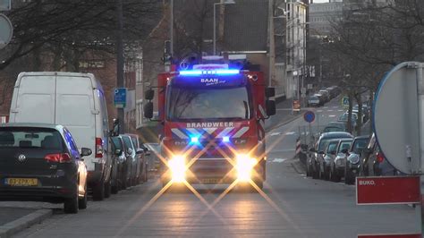 Brandweer Baan Ts Met Spoed Naar Een Oms Melding In Rotterdam Zuid