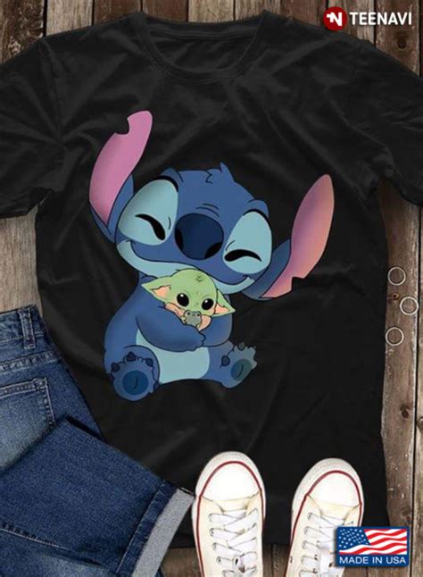 Stitch Hugging Baby Yoda Mandalorian Teenavi Reviews On Judgeme