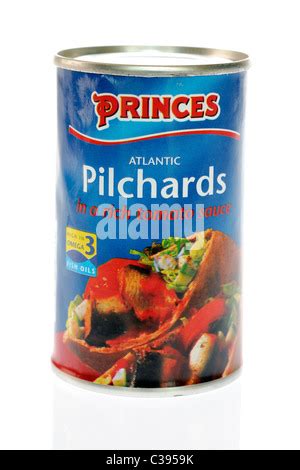 Tin Of Pilchards in Tomato Sauce Stock Photo - Alamy