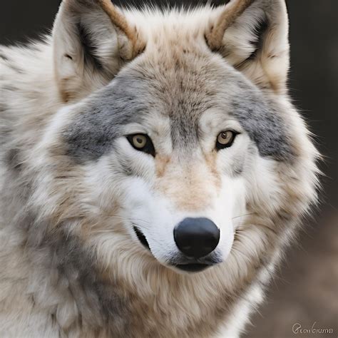 77000 White Wolf Face Pictures