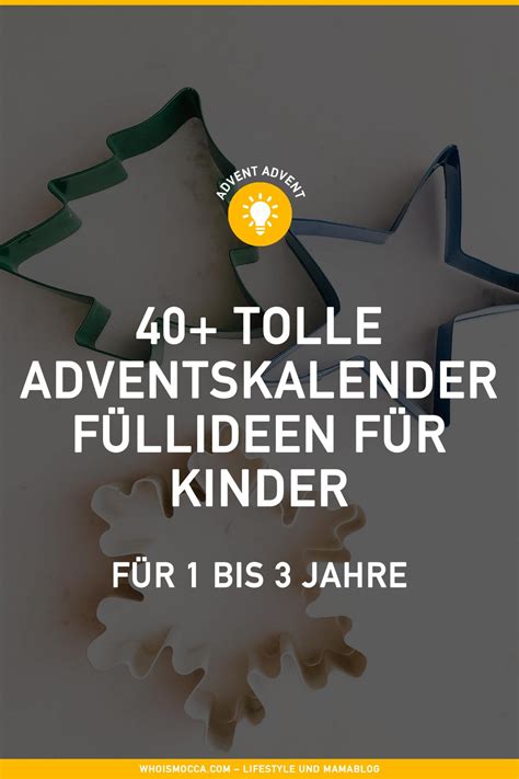 Adventskalender F Llideen F R Kleinkinder Jahre