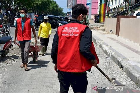 Pemko Pekanbaru Raup Rp Juta Dari Denda Pelanggar Protokol