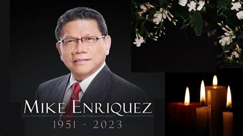 Veteran Broadcaster Mike Enriquez Dies At 71 I Cause Of Death Youtube