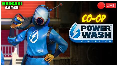 Powerwash Simulator Co Op Gameplay Walkthrough Manguni Gamer Youtube