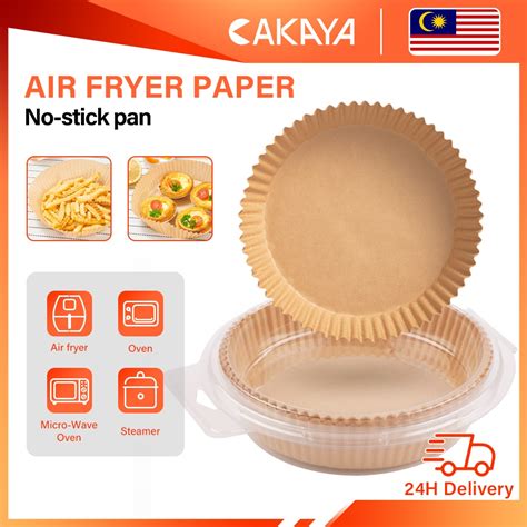 Air Fryer Paper Round Non Stick Greaseproof Disposable Parchment Baking