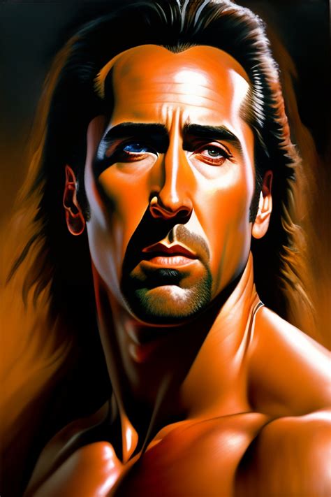 Lexica Detailed Portrait Of Nicholas Cage Intricate Hyper Detailed