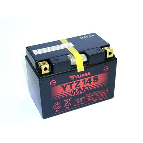 Batterie Yuasa YTZ14S 12V 12AH 230A