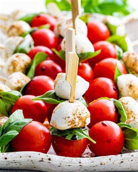 Mini Caprese Salad Bites Jo Cooks