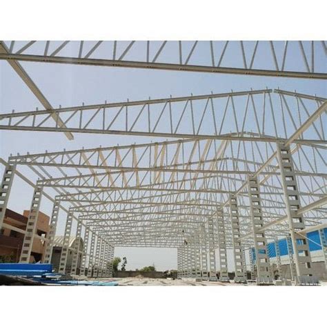 FRP Panel Build Prefabricated Industrial Structure For Commercial At