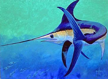 Swordfish Painting At Paintingvalley Explore Collection Of