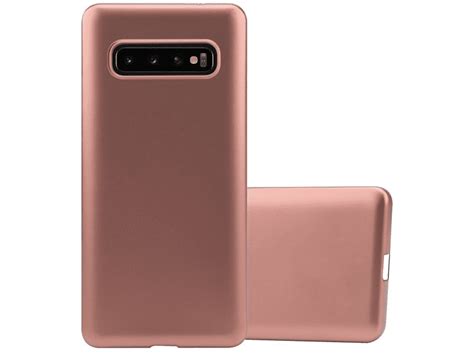 CADORABO TPU Matt Metallic Hülle Backcover Samsung Galaxy S10 4G