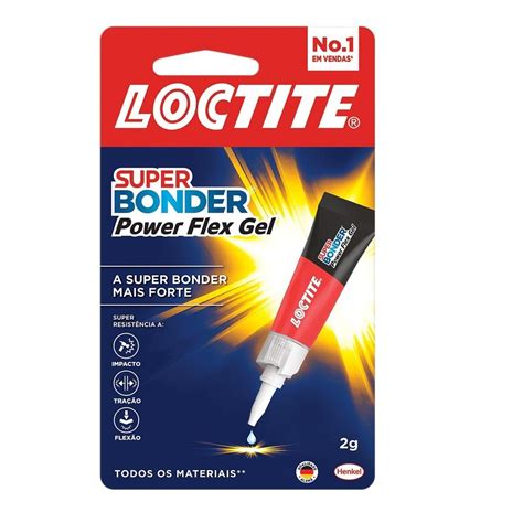 Super Bonder Power Flex Gel G Loctite Drogaria