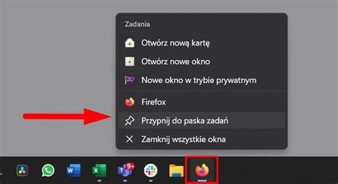 Windows 11 jak dodać skrót do paska zadań