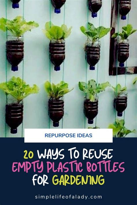 Reuse Water Bottles Garden Ideas With Plastic Bottles Plastic Bottle