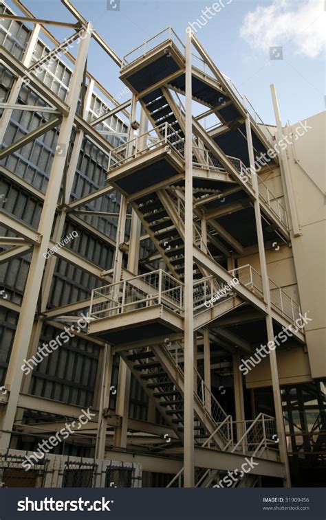 Industrial Metal Stairs, Steps Stock Photo 31909456 : Shutterstock