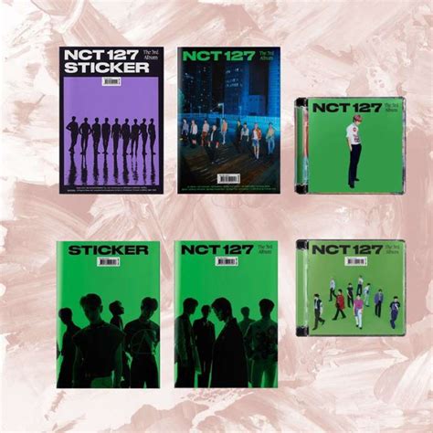 Promo Ready Album Nct Sticker Sticky Seoul City Photobook