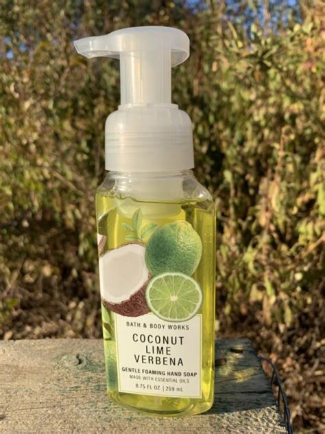 Bath And Body Works Coconut Lime Verbena Gentle Foaming Hand Soaps 8 75 Oz X4 For Sale Online Ebay