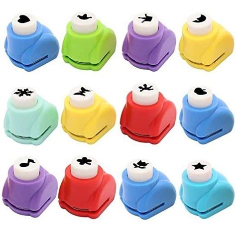 Piezas Mini Perforadoras De Papel Manualidades De Color Env O Gratis