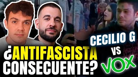 Antifascistas Atacan A Vox Roberto Vaquero En Directo Youtube