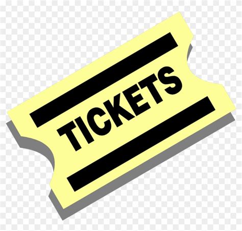 Ticket Clipart Transparent Ticket Clipart Png Free Transparent Png