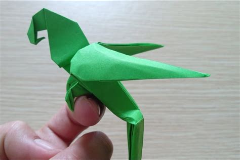 PAPUGA Z PAPIERU ORIGAMI JAK ZROBIĆ PAPIEROWEGO PTAKA ŚRODOWISKOWY