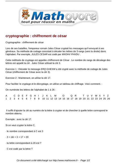 Cryptographie Pdf