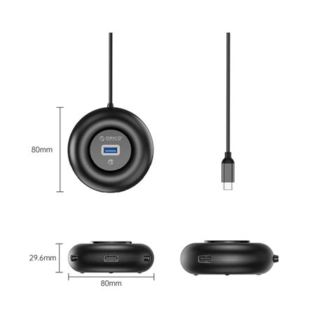 Orico Desktop Type Port Usb Hub Usb C To Usb A Orico