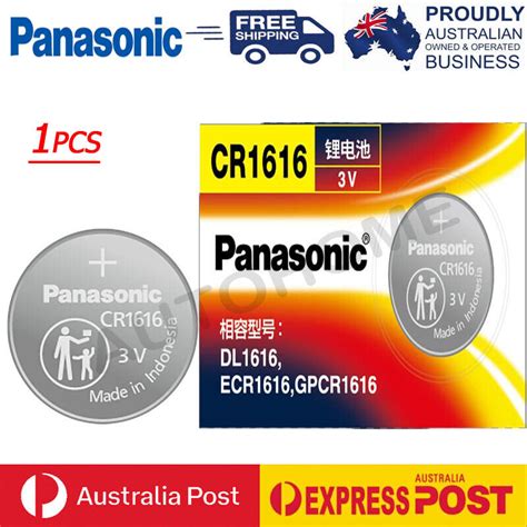 Panasonic Cr1616 3v Cell Coin Lithium Button Battery Cr 1616 Dl1616 Ecr1616 Ebay