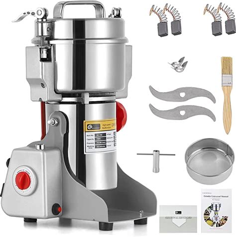 Amazon CGOLDENWALL Upgraded 800g Electric Grain Grinder Mill With