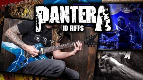 10 Awesome Pantera Riffs Riffs Pantera Djent